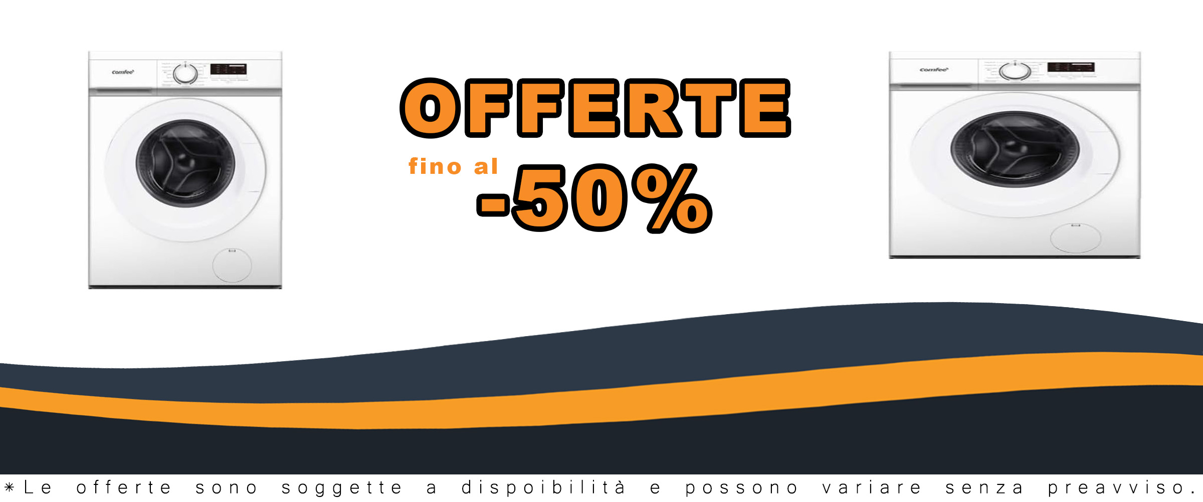Lavatrice Slim CFE10W70/W-IT in un ambiente moderno con spazi ristretti