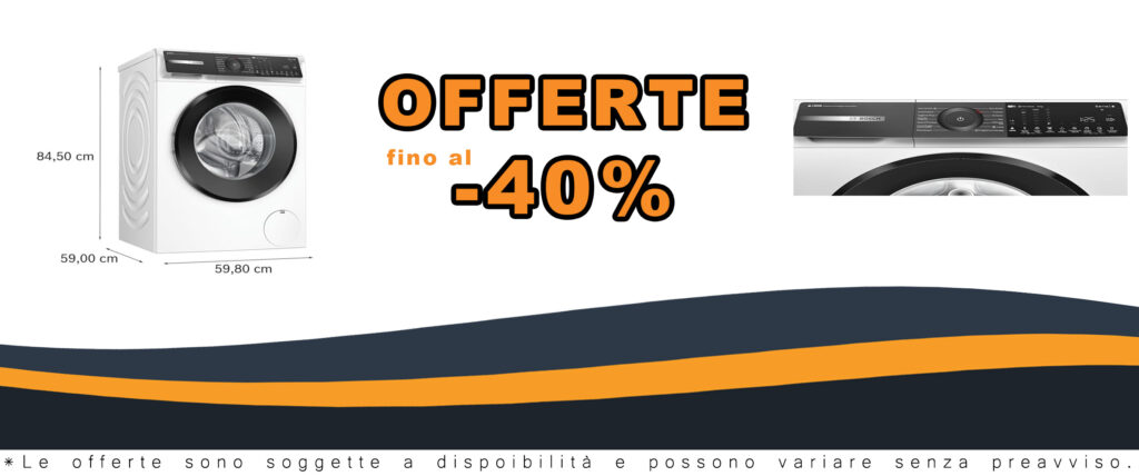 Lavatrice Bosch WGH254A0IT Serie 6 a carica frontale con capacità 10 kg e funzione i-DOS