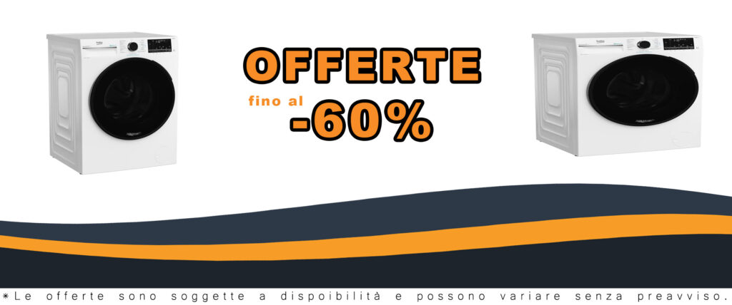 Lavatrice Beko BWT594BF, 9 Kg, 1400 giri, motore Inverter, classe energetica A, design moderno