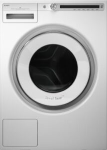 Lavatrice frontale da 11 kg, 1400 giri, classe A bianco, ideale per famiglie numerose e risparmio energetico.