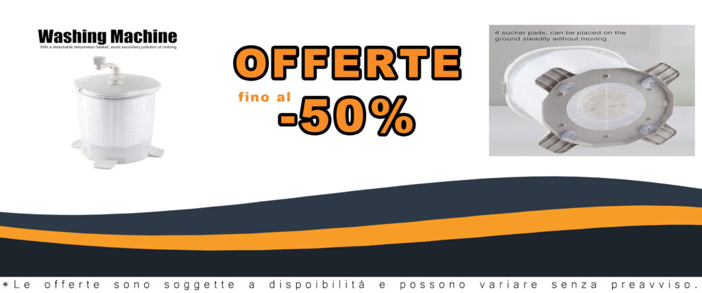Mini lavatrice portatile ideale per biancheria intima e piccoli capi, con funzionamento manuale semplice e pratico.