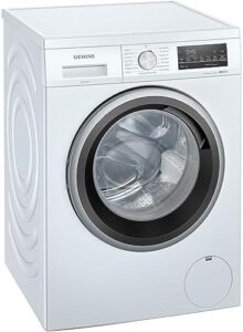 Siemens WU14UT70 iQ500 lavatrice bianca con motore iQdrive, capacità 8 kg, 1400 giri/min, display LED simpleTouch e programma per esterni