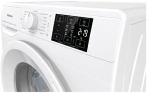 Lavatrice 8 Kg Classe A 1400 giri Inverter, con tecnologia Inverter e classe energetica A, ideale per risparmiare energia e tempo.