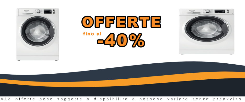 Lavatrice Hotpoint NR649GWSA IT a carica frontale, 9,0 kg, in un ambiente moderno e elegante