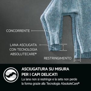 Lavatrice AEG Serie 8000 LR8H84BBY e Asciugatrice AEG Serie 8000 T8DBE851, due prodotti ad alta efficienza energetica con tecnologia PowerCare e pompa di calore.