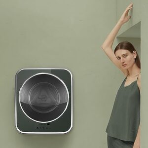 VACSAX Lavatrice A Parete, mini lavatrice automatica, perfetta per il lavaggio dei vestiti del bambino e per spazi ristretti come bagno e cucina.