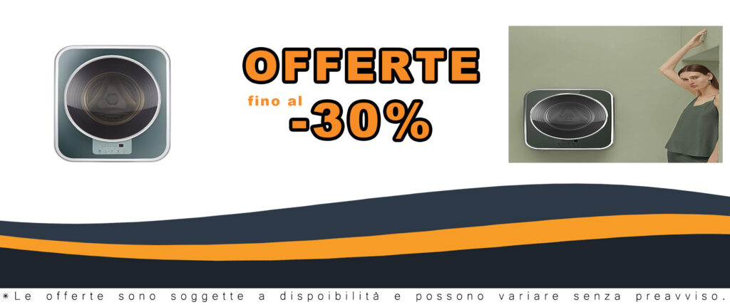 VACSAX Lavatrice A Parete, mini lavatrice automatica, perfetta per il lavaggio dei vestiti del bambino e per spazi ristretti come bagno e cucina.