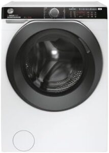 Lavatrice H-WASH 500 HWP 410AMBC7/1-S con capacità di 10 kg, 1400 giri, funzione vapore e connessione Wi-Fi