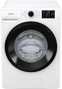Immagine della lavatrice Hisense WFGE901439VM, modello da 9 kg, Classe A, 1600 giri