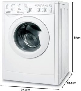 Indesit Lavatrice 7 kg IWC 71051 C ECO 1000G A+ - Carica Frontale con design elegante e funzioni ecologiche
