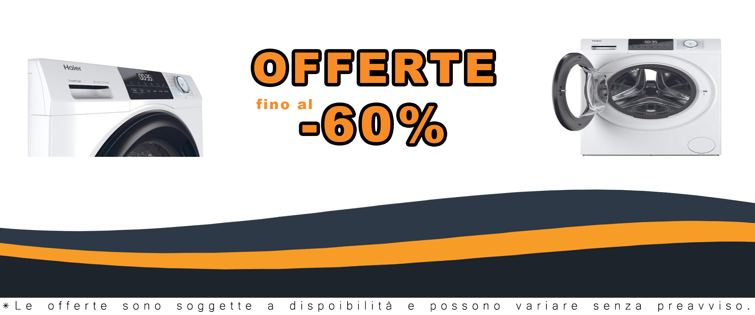 Immagine della lavatrice Haier HW80-BP14929A-S, con capacità di 8 Kg, velocità di centrifuga di 1400 giri/min e design moderno.