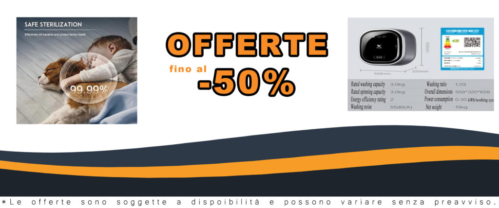 Mini lavatrice automatica a parete con capacità 3 kg, perfetta per biancheria intima e spazi ridotti.