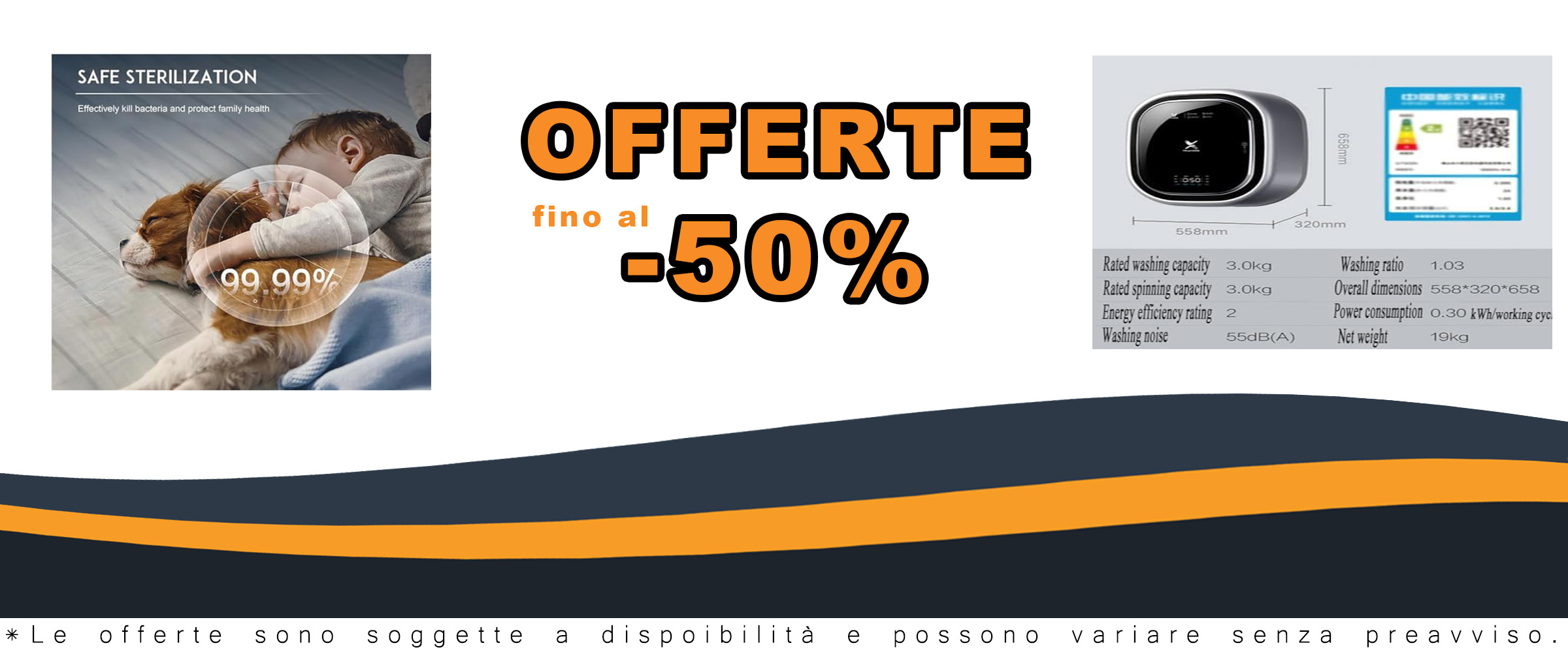 Mini lavatrice automatica a parete con capacità 3 kg, perfetta per biancheria intima e spazi ridotti.  