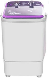 Piccola Lavatrice Semiautomatica Barile Singolo, 7KG, design compatto, perfetta per spazi ristretti come camere da letto e balconi.