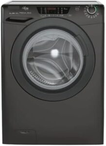 Lavatrice HES12104TWMBB6-S, 10 kg, caricamento frontale, 1200 giri, nero, classe energetica A