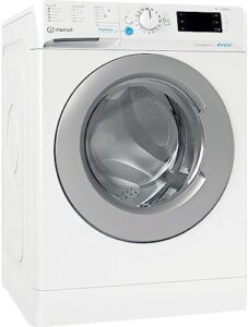 Lavatrice Indesit BWE 91285X WS IT a carica frontale con capacità 9,0 kg e design elegante