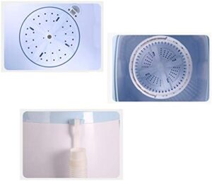 LPGY Mini Lavatrice, compatta e silenziosa, ideale per il campeggio e piccoli spazi, con capacità di 3 kg e timer regolabile.