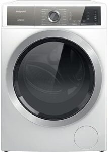 Lavatrice Carica Frontale 9 Kg B 64 cm 1400 giri Vapore H7 W945WB IT, ideale per famiglie, con programmi a vapore e alta efficienza energetica.