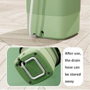 2in1 Lavatrice Pieghevole Portatile Mini Lavatrice per campeggio, viaggio e casa