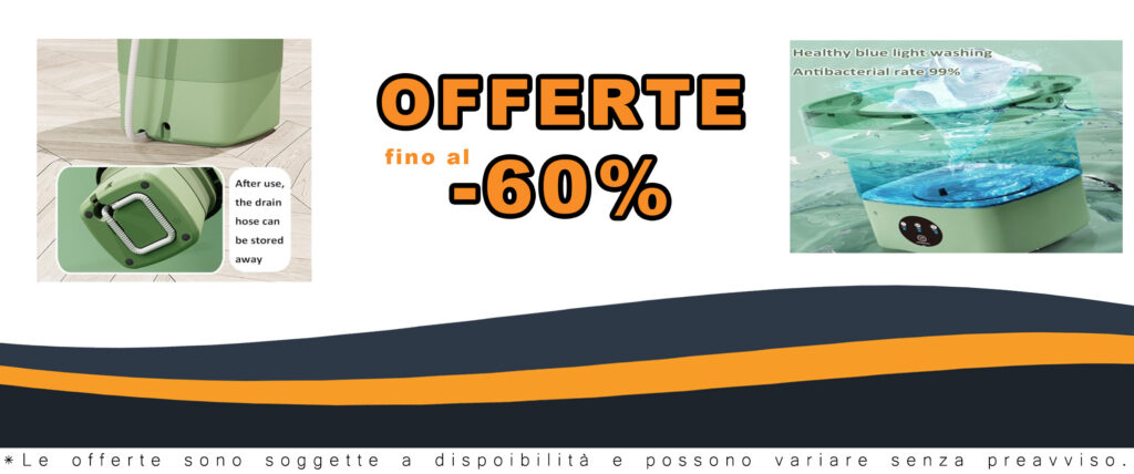 2in1 Lavatrice Pieghevole Portatile Mini Lavatrice per campeggio, viaggio e casa