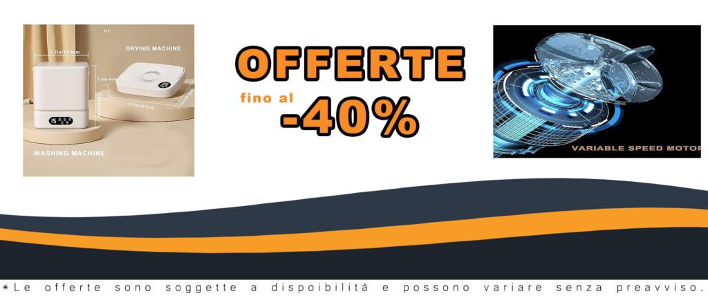 Mini lavatrice portatile 5L, ideale per spazi piccoli, con funzione di lavaggio e asciugatura.