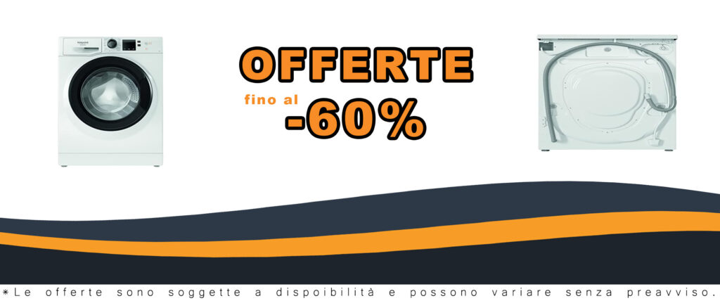 Lavatrice HOTPOINT 7,0 kg - NS 722U WK SPT N, carica frontale, design elegante, classe energetica E