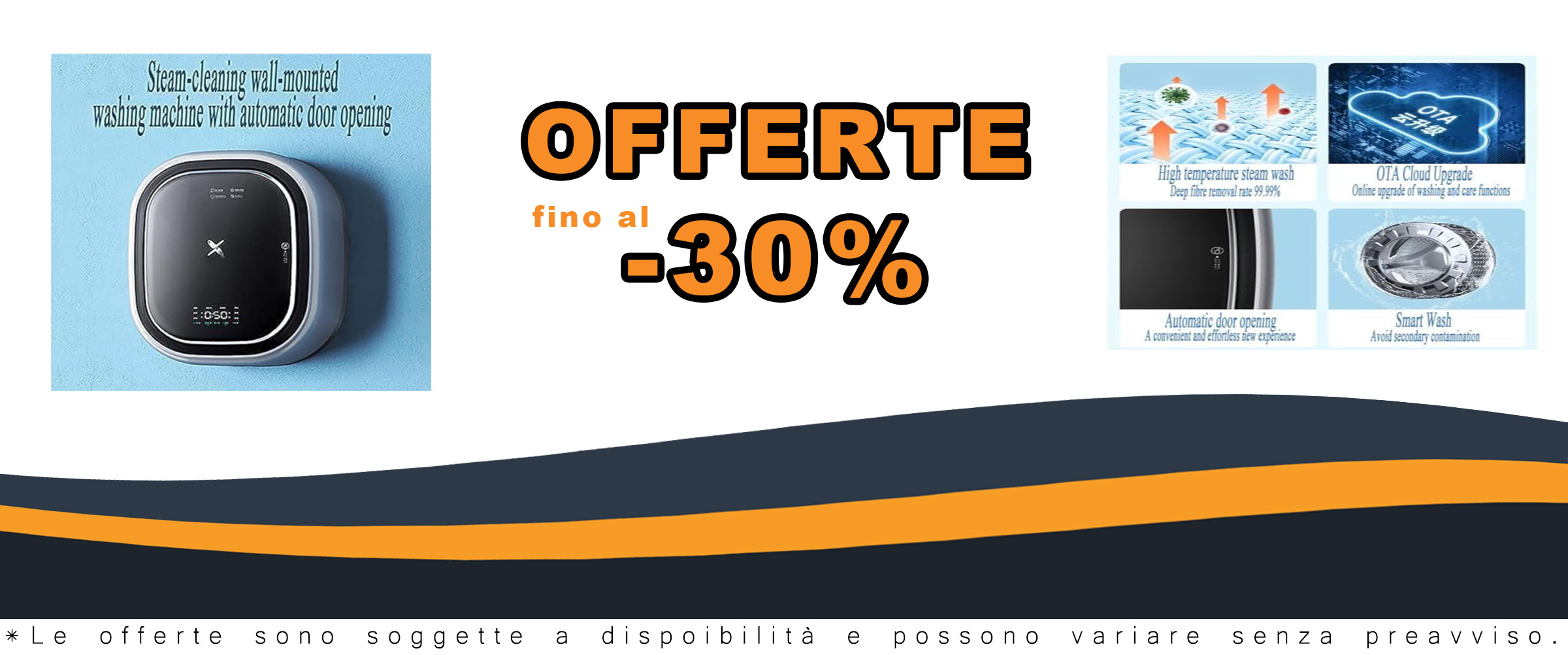 Lavatrice per Bucato 3Kg con vasca in acciaio inox e design compatto, ideale per spazi ridotti e lavaggio ad alta temperatura.