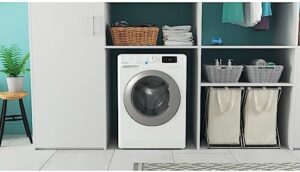 Lavatrice Indesit BWSE 7125X SV IT a libera installazione, capacità 7 kg, con funzione Push&Wash  