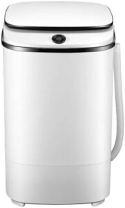 Mini Lavatrice Portatile con cestello in acciaio inox, perfetta per spazi ridotti e viaggi