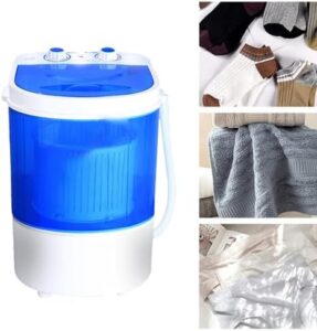 Lavatrice portatile piccola, compatta, ideale per piccoli appartamenti e dormitori
