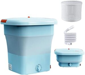 Lavatrice portatile REALN 12 litri, pieghevole e compatta, ideale per piccoli carichi di bucato, vestiti per bambini e t-shirt.