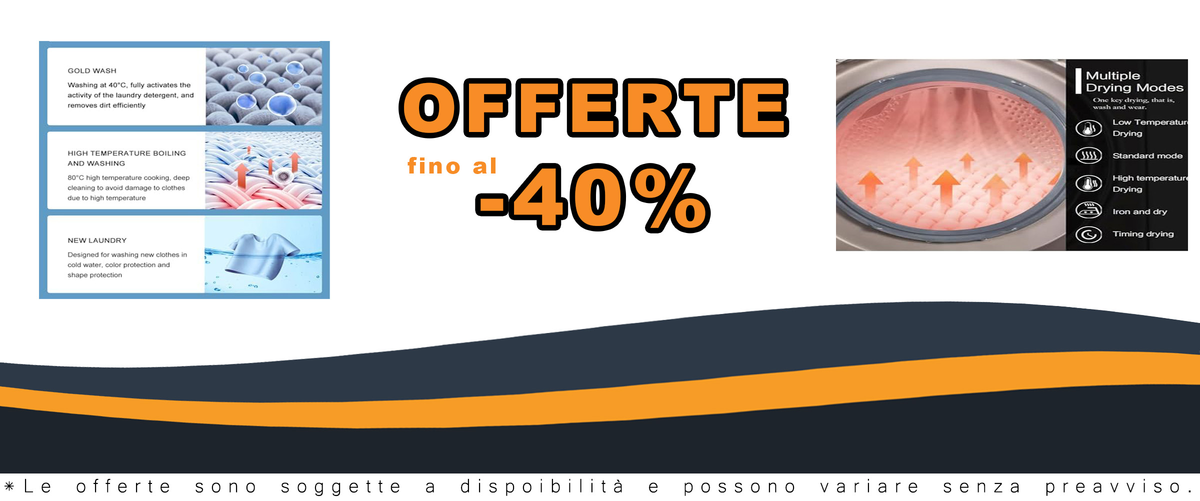 Qiang 1450W Mini Lavatrice a Parete Lavasciuga, compatta e potente, ideale per piccoli vestiti e spazi ristretti.