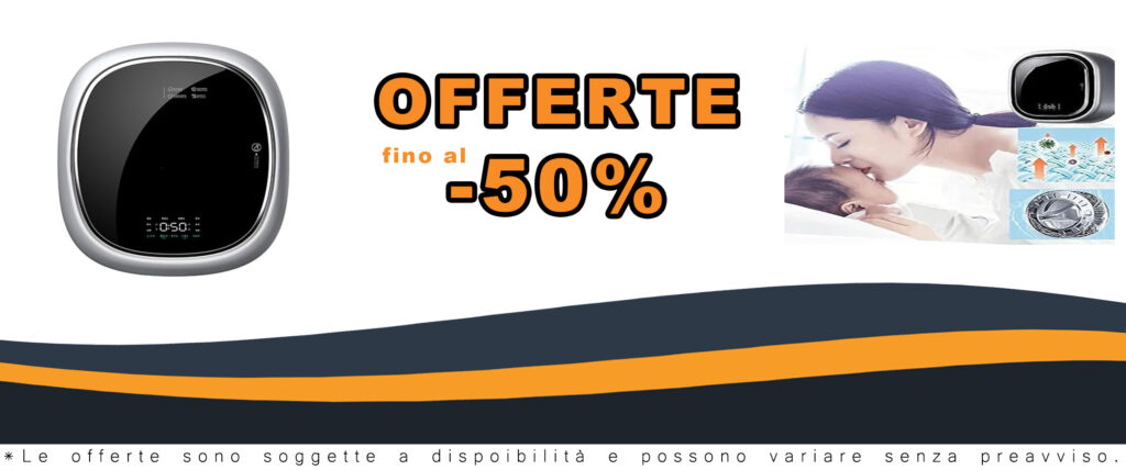 Lavatrice KCHBSE a tamburo a parete con funzione di asciugatura automatica, design compatto e potenza di 1450 W.