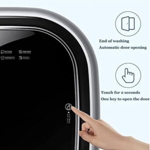 GEJLELDS 1450W Mini Lavatrice a Parete, compatta e potente, perfetta per piccoli vestiti, biancheria intima e calzini