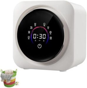 Lavatrici portatili Mini lavatrice a tamburo, compatta e versatile, perfetta per appartamenti e viaggi.