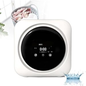 SAIYERUS Lavatrice Portatile Automatica da 3,5 L, ideale per piccoli vestiti, biancheria intima e calzini, con funzione asciugatrice.