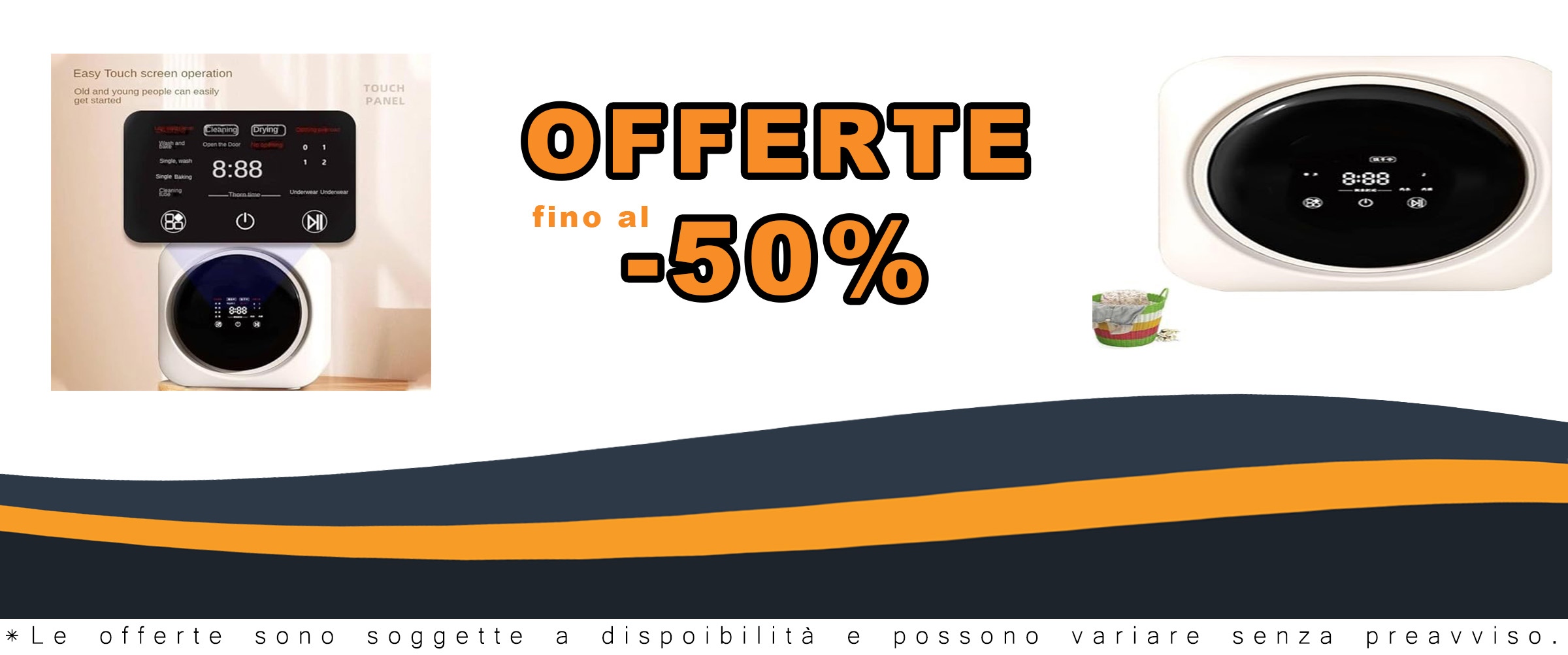 Lavatrice portatile mini lavatrice e asciugatrice combinata, ideale per biancheria intima, vestiti e capi delicati.