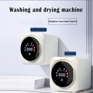 Mini lavatrice portatile completamente automatica con capacità compatta, ideale per viaggio e piccoli spazi