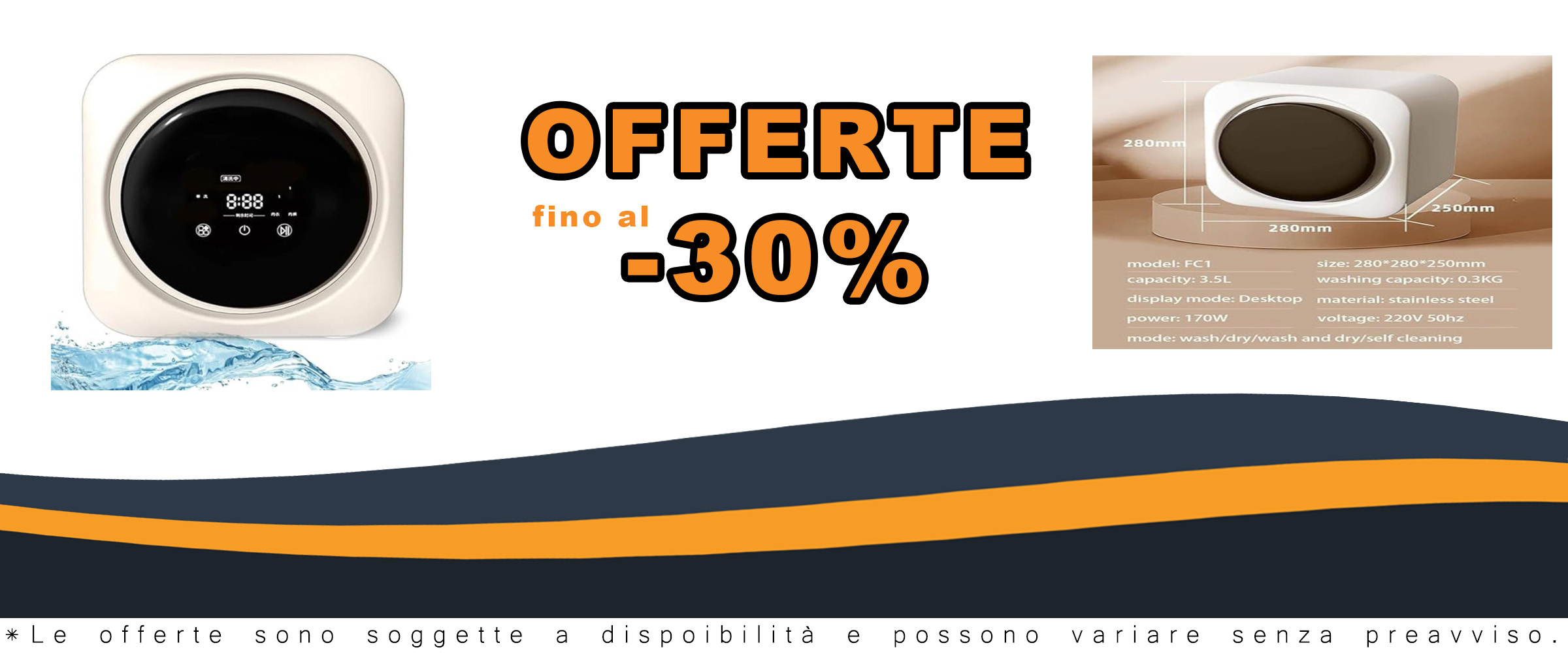 Lavatrice portatile Mini lavatrice 170W Piccola lavatrice Asciugatrice portatile Lavatrice e asciugatrice, per il lavaggio in viaggio in dormitorio,Desktop