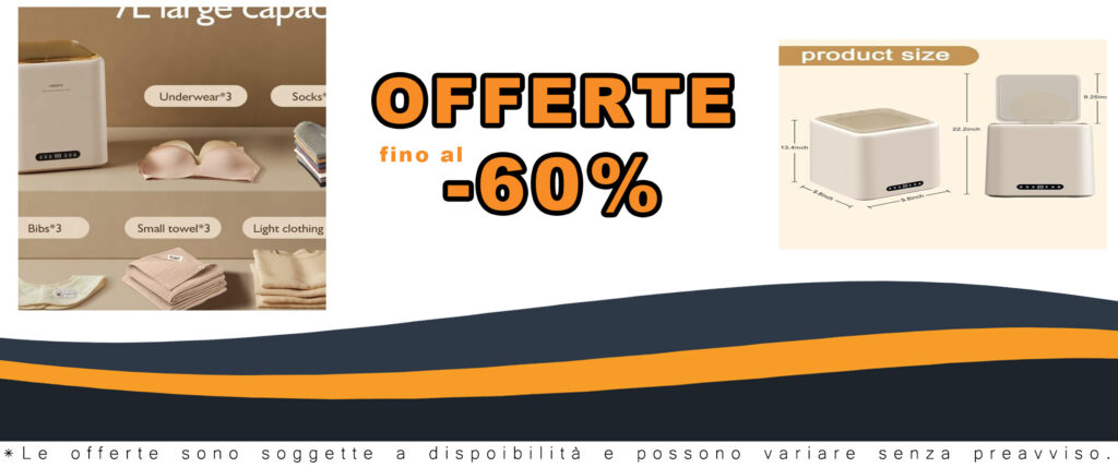 WhAeoy Mini Lavatrice, compatta e potente, ideale per lavare biancheria intima e piccoli capi delicati, con lavaggio a 360° e battitura a vortice bidirezionale.