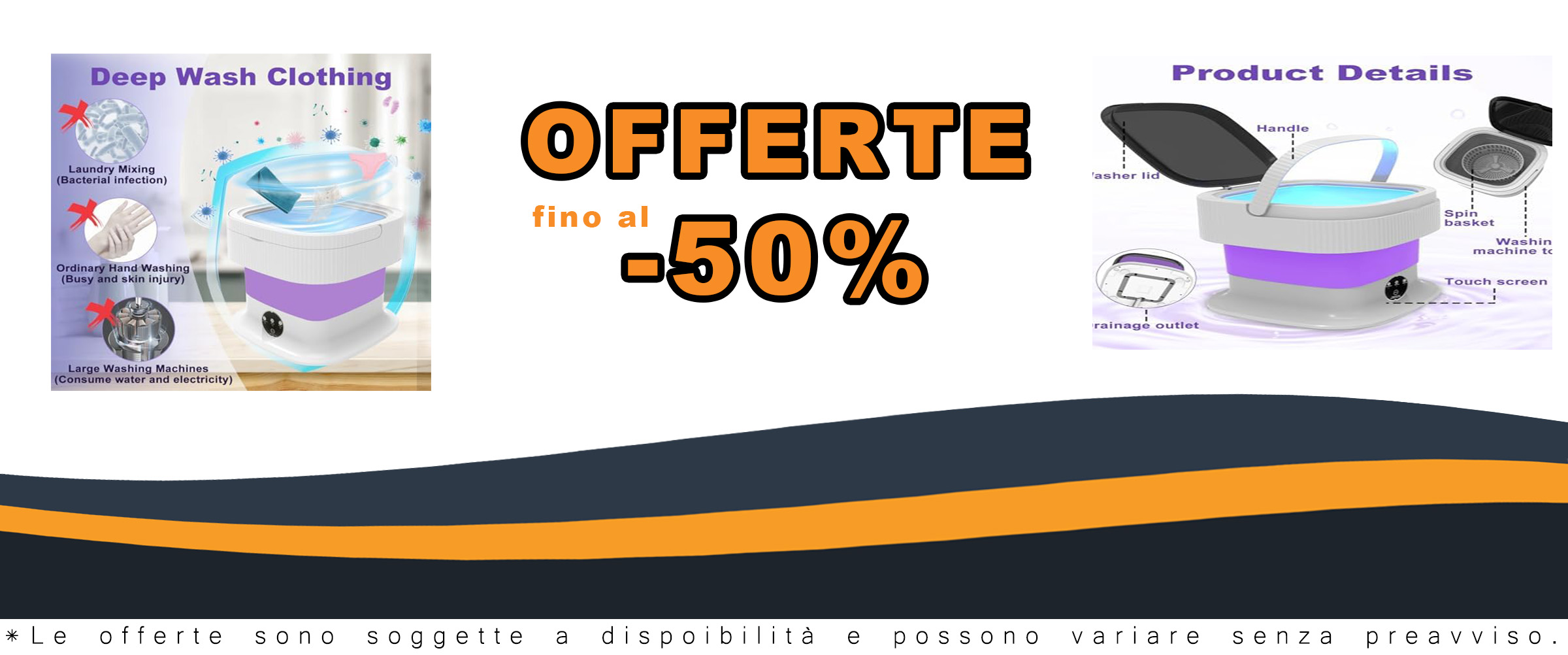Mini lavatrice portatile pieghevole viola da 12 litri, perfetta per viaggi e lavanderia in spazi ridotti.