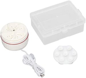 YEmirth Mini Lavatrice Portatile, compatta, con funzione di lavaggio e centrifuga, perfetta per piccoli spazi