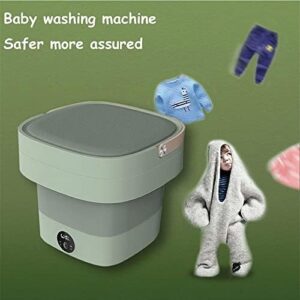 KJHYYPP WolFum Lavatrice Pieghevole Portatile, ideale per lavare biancheria intima e scarpe, perfetta per piccoli spazi.