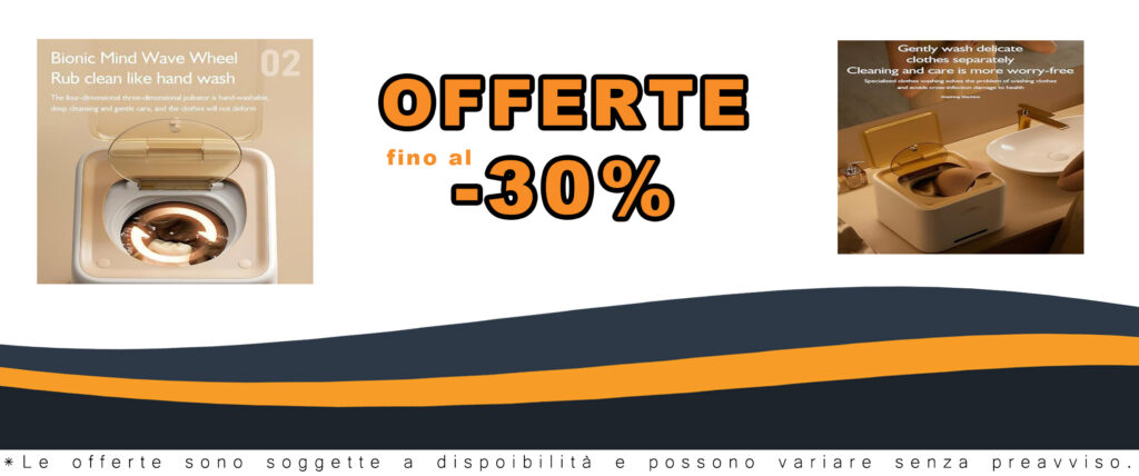 Mini lavatrice portatile per biancheria intima da 7 litri, perfetta per lavare e asciugare capi delicati come calzini e vestiti per bambini.