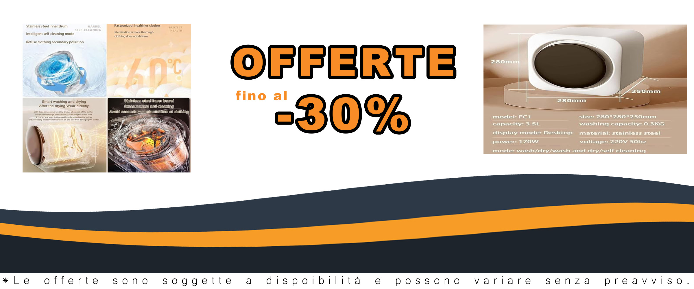 DMXQJK Mini Lavatrice e Asciugatrice, compatta e funzionale, con fusto in acciaio inox, perfetta per spazi ridotti.