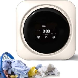 Mini Lavatrice e Asciugatrice, Lavatrice Automatica Asciugatrice All-in-One 170 W/3,5 L Montaggio a Parete/Rondella da Tavolo for Biancheria Intima for Calzini, for Appartamento e Piccoli Spazi(Deskto