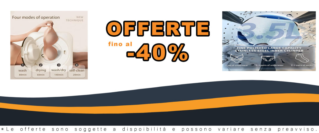 Lavatrice automatica per biancheria intima, mini lavatrice da 3,5L in acciaio inox, ideale per calzini e piccoli capi.