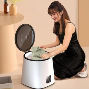 YZRDCXM Mini Lavatrice Portatile da 5 Litri, con centrifuga ad alta velocità e funzionalità Blue Ray, ideale per piccoli indumenti