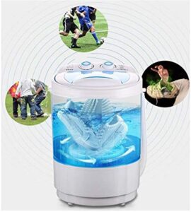 KJHYYPP Mini lavascarpe intelligente per uso domestico, compatta e semiautomatica, ideale per scarpe pulite e fresche