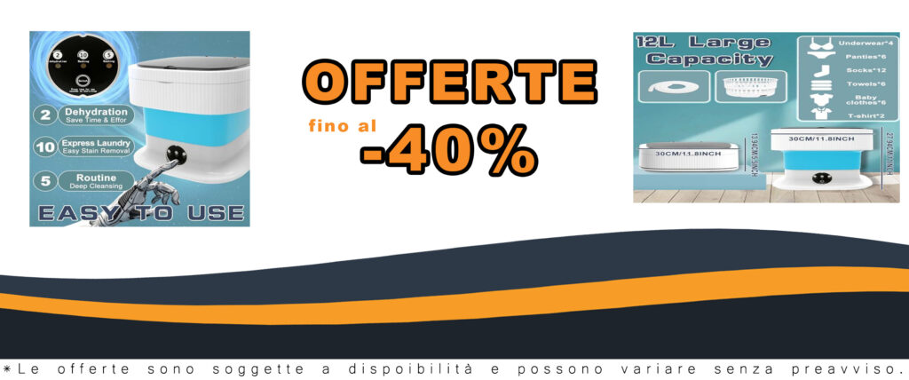 Lavatrice portatile da 12 litri, pieghevole e 2 in 1, adatta per biancheria intima e vestiti per bambini, perfetta per appartamenti e dormitori.